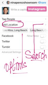 Instagram Geo Tag how-to