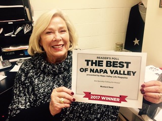 Barbara Wiggins wins Best of Napa Award